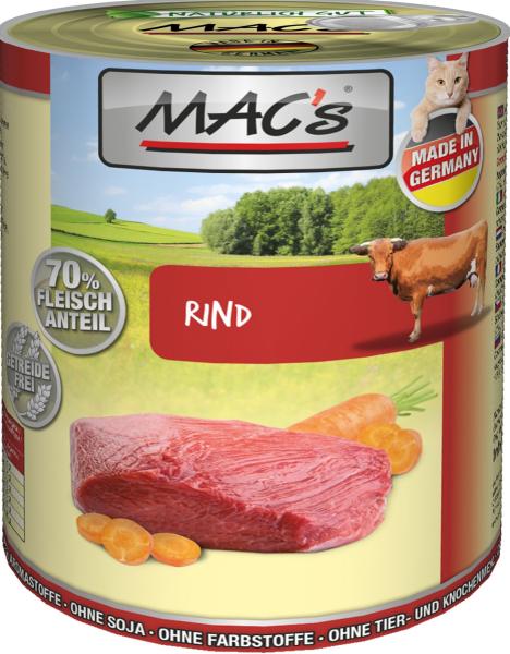 MACs Cat Rind 800g (Menge: 6 je Bestelleinheit)
