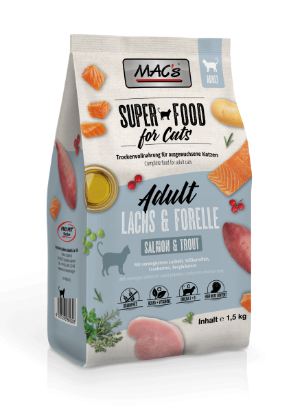 MACs Cat Adult Lachs & Forelle 1,5kg