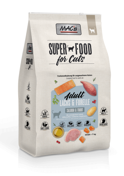 ARDEBO.de MACs Cat Adult Lachs & Forelle 7kg