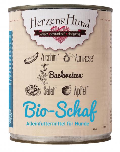 ARDEBO.de Herzenshund Schaf mit Buchweizen 800g 
