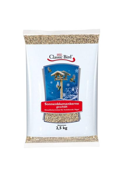 Classic Bird Sonnenblumenkerne geschält 2,5kg (Menge: 4 je Bestelleinheit)