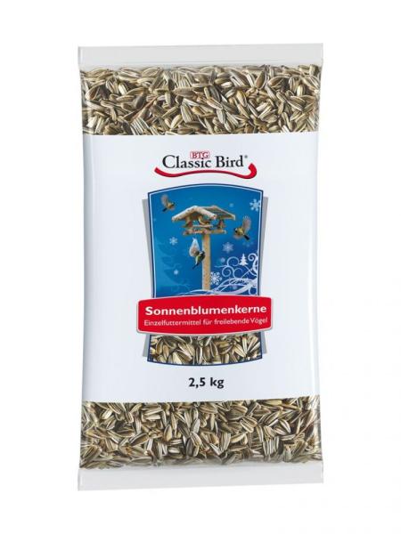 Classic Bird Sonnenblumenkerne gestreift 2,5kg (Menge: 4 je Bestelleinheit)