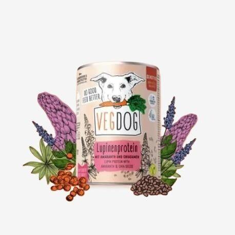 VEGDOG Sensitive Lupinenprotein 400g (Menge: 6 je Bestelleinheit)