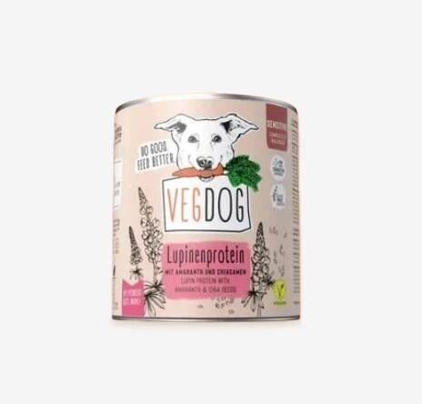 VEGDOG Sensitive Lupinenprotein 800g (Menge: 6 je Bestelleinheit)