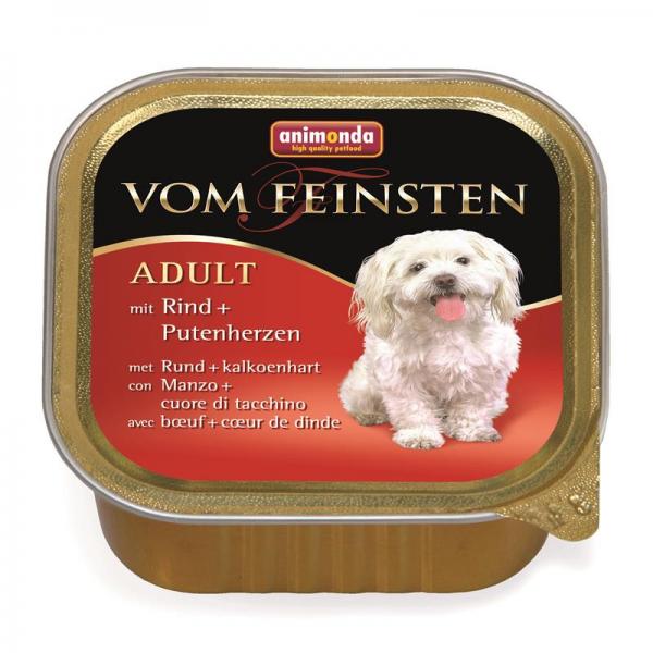 ARDEBO.de Animonda vom Feinsten Adult mit Rind & Putenherzen 150g