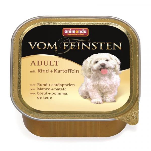 ARDEBO.de Animonda Dog vom Feinsten Adult mit Rind & Kartoffeln 150g