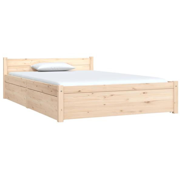 Bett mit Schubladen 120x190 cm