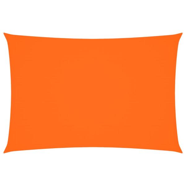 Sonnensegel Oxford-Gewebe Rechteckig 3x5 m Orange