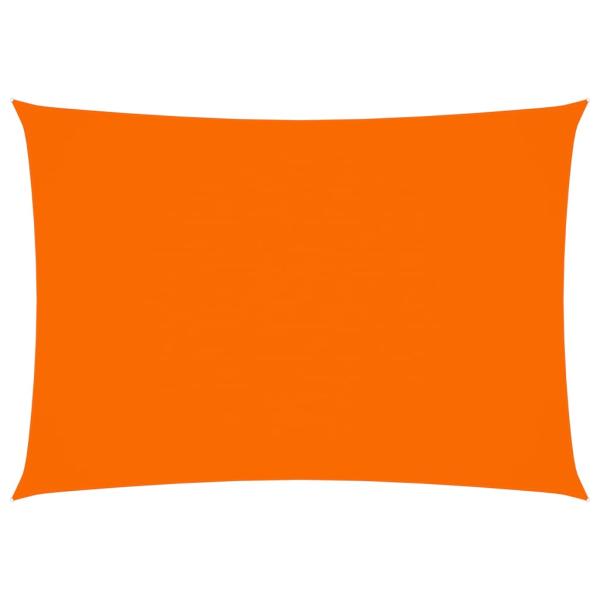 Sonnensegel Oxford-Gewebe Rechteckig 6x8 m Orange