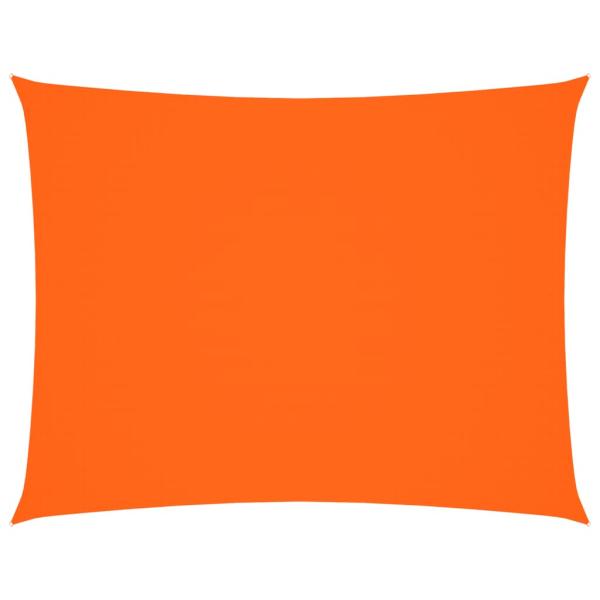 Sonnensegel Oxford-Gewebe Rechteckig 6x8 m Orange