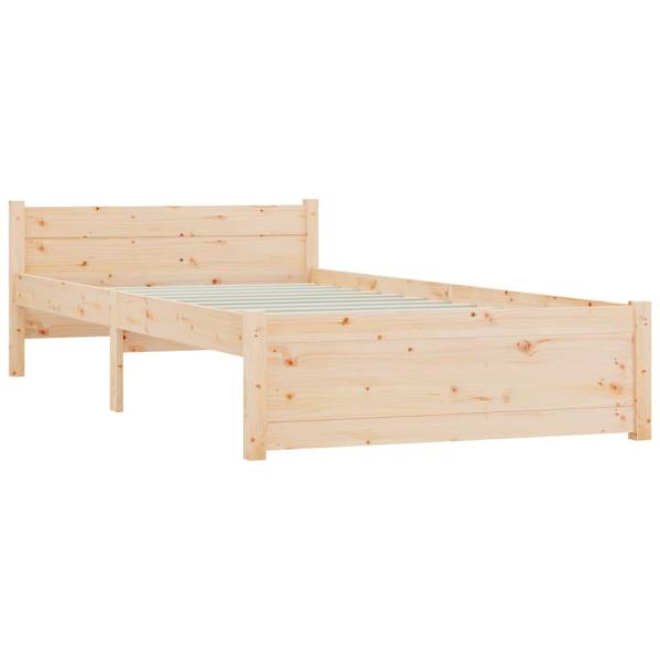 Massivholzbett 100x200 cm