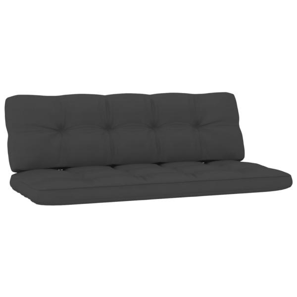 4-tlg. Garten-Lounge-Set mit Kissen Kiefernholz Imprägniert
