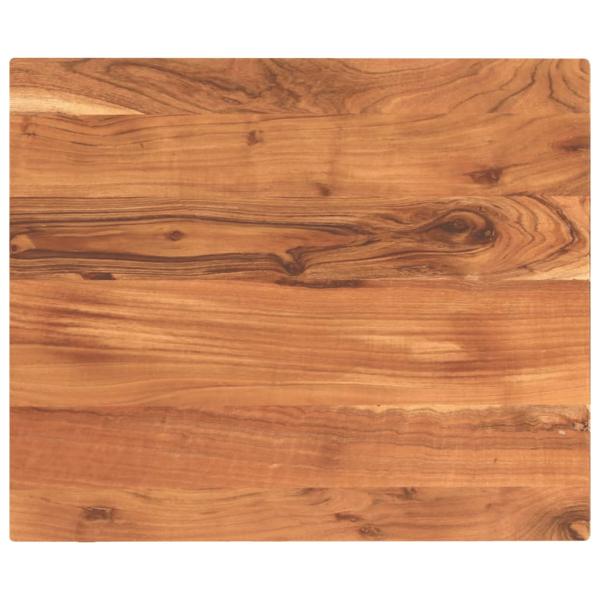 ARDEBO.de - Tischplatte 60x50x3,8 cm Rechteckig Massivholz Akazie