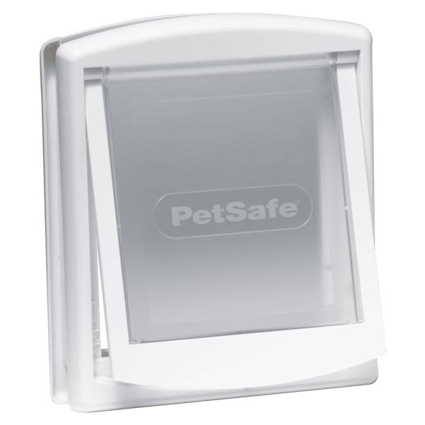 ARDEBO.de - PetSafe Haustiertür 2-Wege 715 Klein 17,8x15,2 cm Weiß
