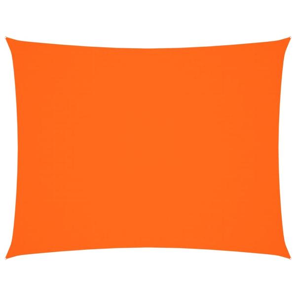 Sonnensegel Oxford-Gewebe Rechteckig 5x7 m Orange