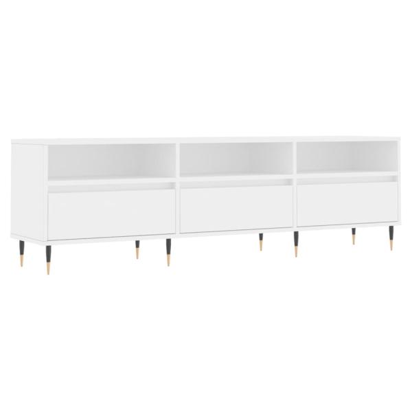 TV-Schrank Weiß 150x30x44,5 cm Holzwerkstoff