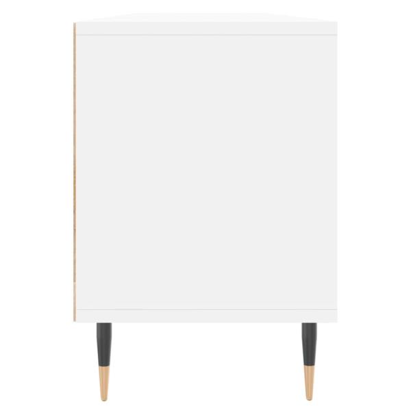 TV-Schrank Weiß 150x30x44,5 cm Holzwerkstoff