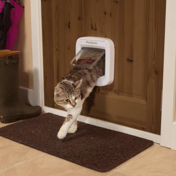 PetSafe Mikrochip-Katzenklappe Weiß PPA19-16145