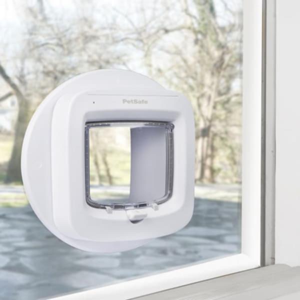 PetSafe Mikrochip-Katzenklappe Weiß PPA19-16145