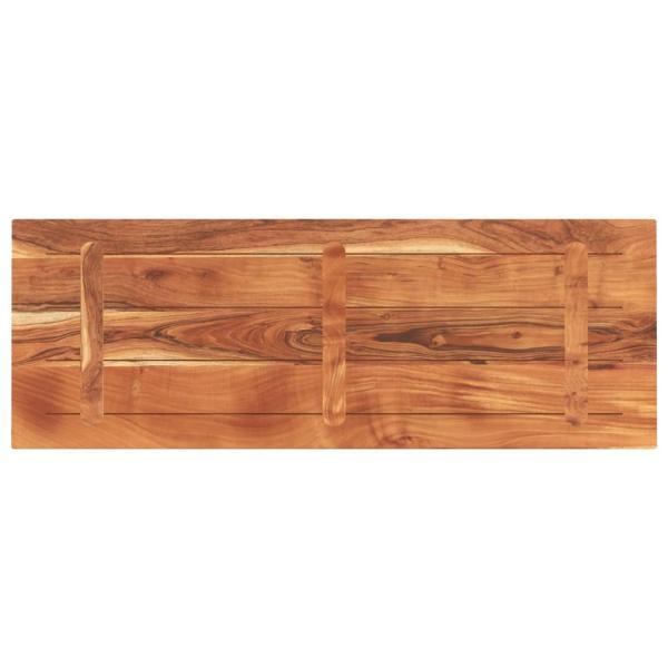 Tischplatte 140x60x2,5 cm Rechteckig Massivholz Akazie