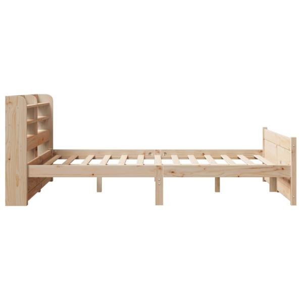 Bettgestell mit Kopfteil ohne Matratze 135x190 cm