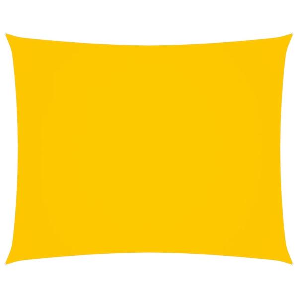 Sonnensegel Oxford-Gewebe Rechteckig 2,5x4,5 m Gelb
