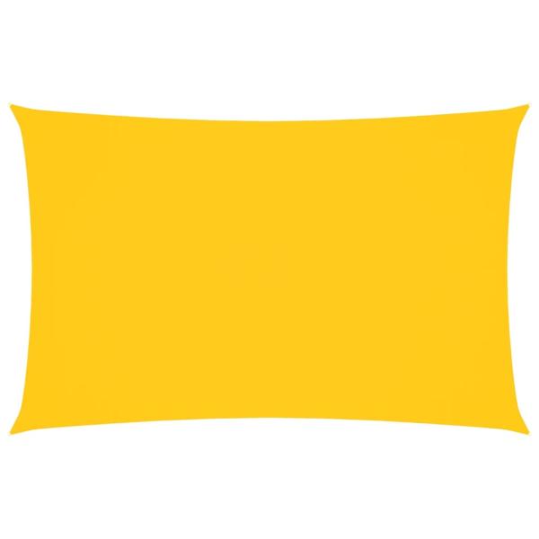 Sonnensegel Oxford-Gewebe Rechteckig 4x7 m Gelb