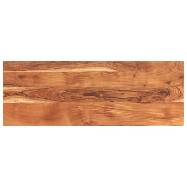 ARDEBO.de - Tischplatte 140x50x2,5 cm Rechteckig Massivholz Akazie