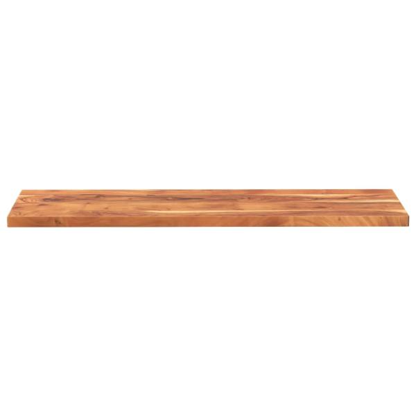 Tischplatte 140x50x2,5 cm Rechteckig Massivholz Akazie
