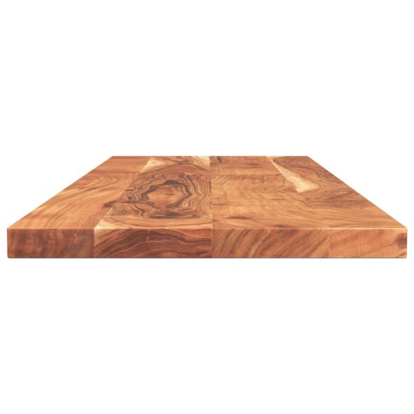 Tischplatte 140x50x2,5 cm Rechteckig Massivholz Akazie