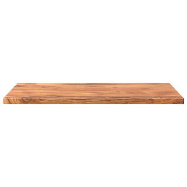 Tischplatte 80x50x2,5 cm Rechteckig Massivholz Akazie