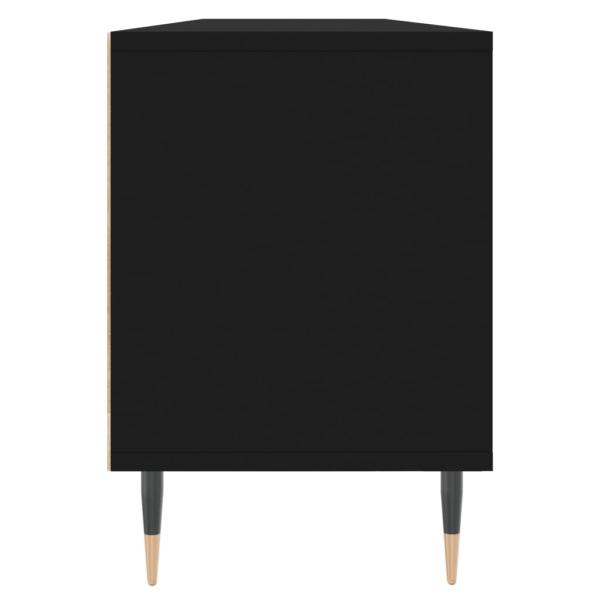 TV-Schrank Schwarz 150x30x44,5 cm Holzwerkstoff