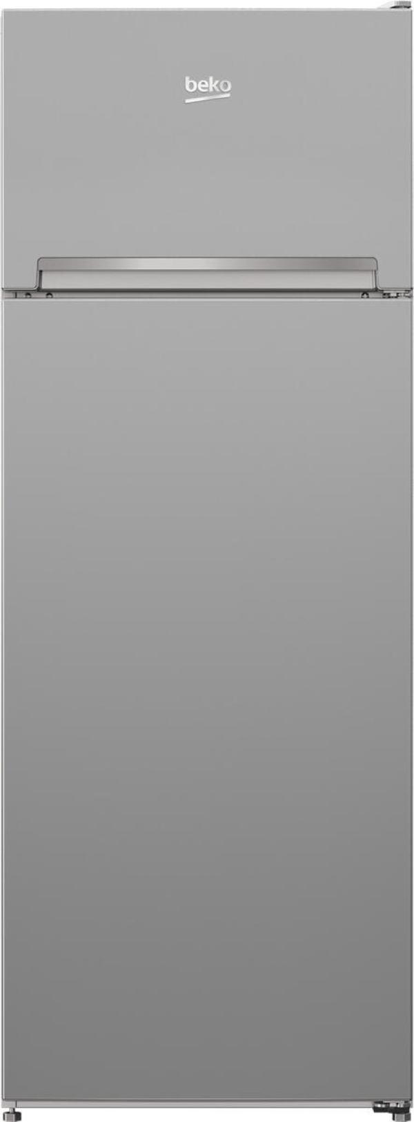 ARDEBO.de Beko RDSA240K40SN Stand Kühl-Gefrierkombination, 54 cm breit, 223 L, LED Illumination, silber