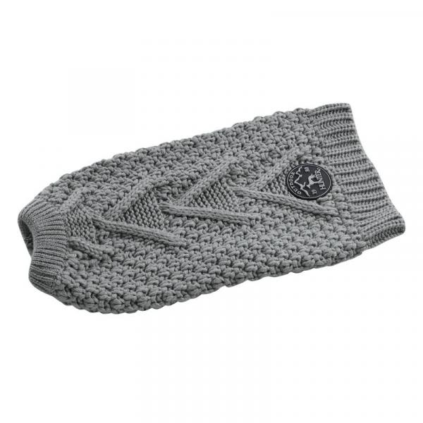 ARDEBO.de Hunter Hundepullover Malmö grau 25cm