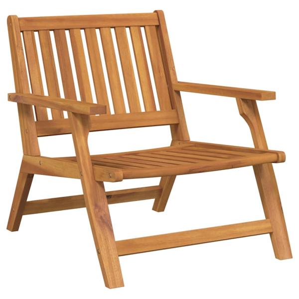 Gartenstühle mit Tisch 3 Stück Massivholz Akazie
