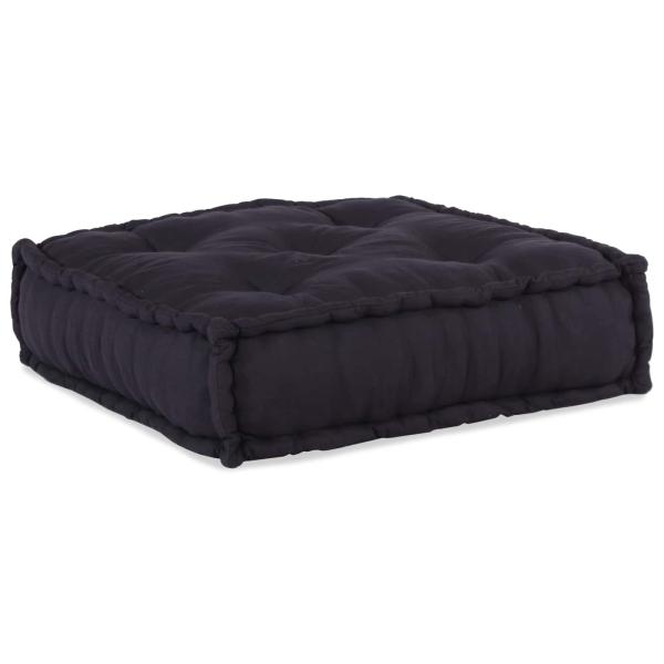 Modular Poufs 3er Set Anthrazit Stoff