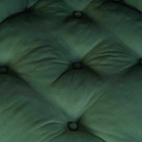 Modularer Pouf 4er Set Grüner Stoff