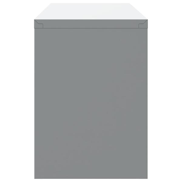 10-teiliges Arbeitskabinet und Pegboard-Set in Schwarz aus MDF und Metall