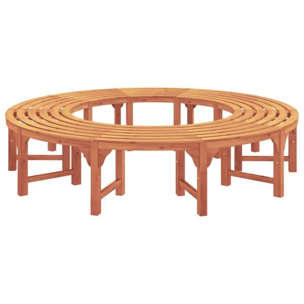 Outdoor Baum Bank 200 cm Massivholz Eukalyptus