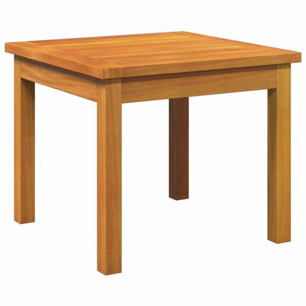 5-teiliges Bistro-Set mit Kissen aus solidem Akazienholz