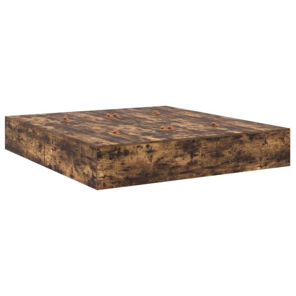 Schlafsofa Rahmen Geräucherte Eiche 200x200 cm