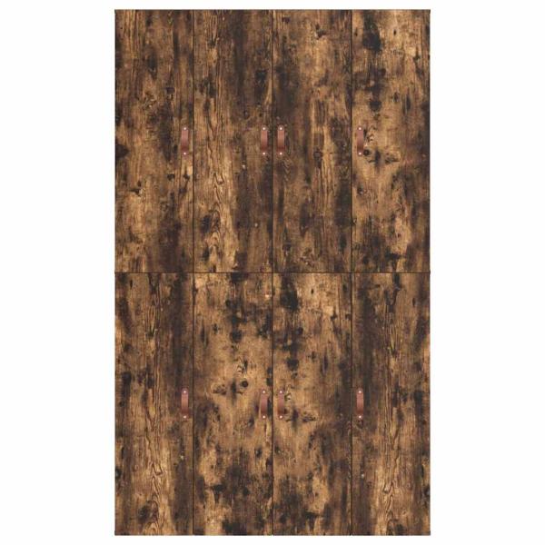Stauraum Bettgestell Geräucherte Eiche 120x200 cm