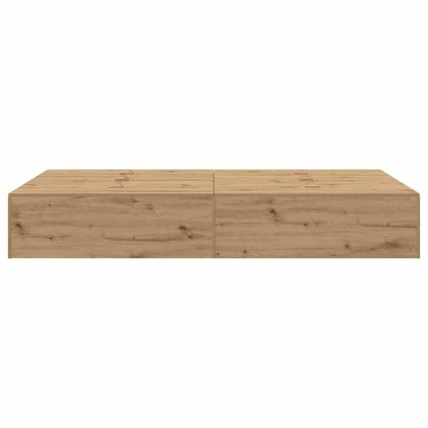Stauraumbettgestell Artisan Eiche 120x200 cm