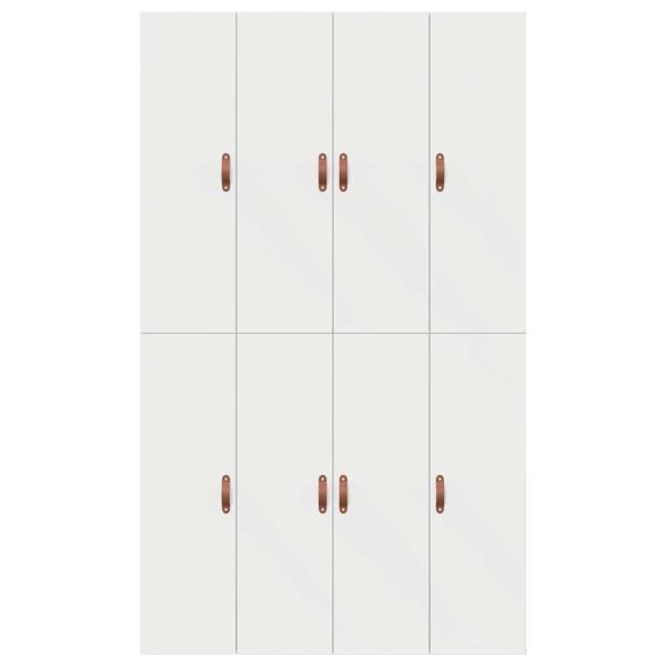 Stauraum Bettgestell Weiß 120x190 cm
