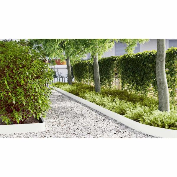 Raseneinfassung 50 pcs 100 x 0,05 x 20 cm Kalt gewalzter Stahl