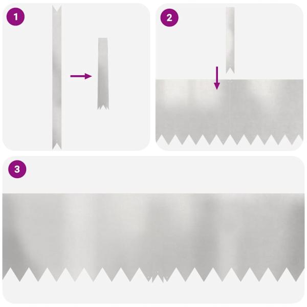 Rasenrandsteine 30 Stück 100x0,5x30 cm Edelstahl