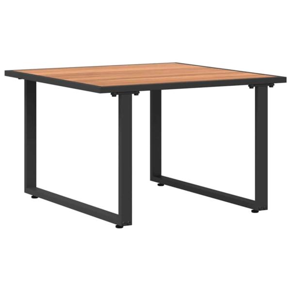 3-teiliges Garten-Sofa-Set mit anthrazitfarbenen Kissen