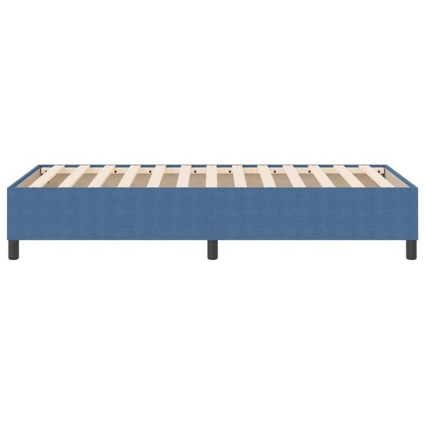 Boxspringbett Blau 90x200 cm Cordura-Stoff