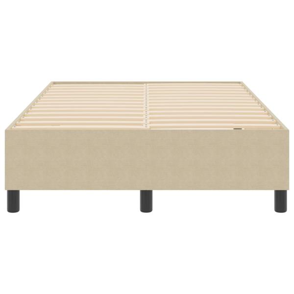 Boxspringbett Leichtgrün Grau Kleines Doppelbett Kordstoff