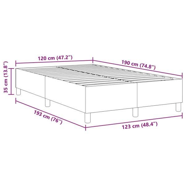 Boxspringbett Leichtgrün Grau Kleines Doppelbett Kordstoff